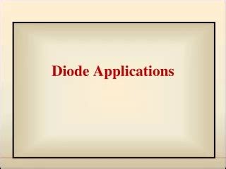 Image result for Diode Applications