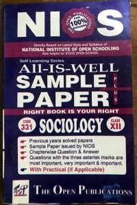NIOS Senior Secondary Level (331) Sociology Guide Book: Buy NIOS Senior ...