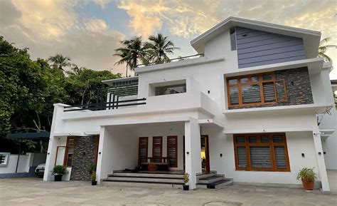 4 BHK Modern Home Design Ideas in Kozhikode Kerala