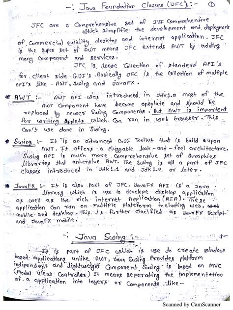 Image result for Swing Components in Java PDF