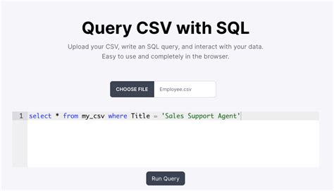 CSV File Free for Practice SQL 的图像结果