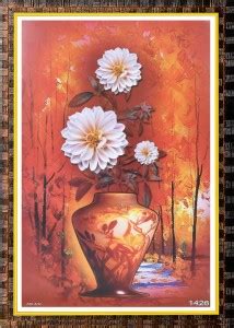 Beautiful poster | Gloss Lamination Poster | Flower Pot Wall Poster ...