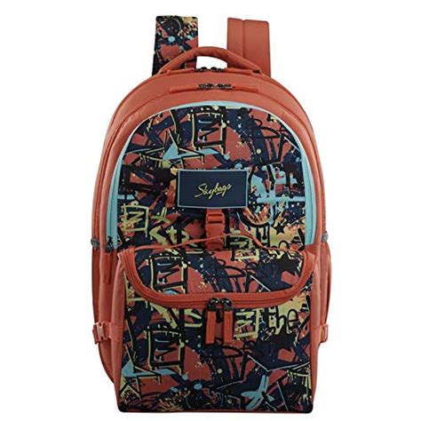 Buy Skybags Astro Extra Tiffin Box Coral School Backpack 36L at Amazon.in