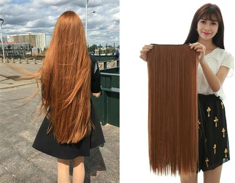 Artifice® Super Long 30" 160 gm 5 Clips Straight High Temperature ...