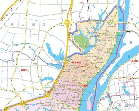 南昌市红谷滩区行政区划图正式公布，望城红谷滩界限清晰！_腾讯新闻