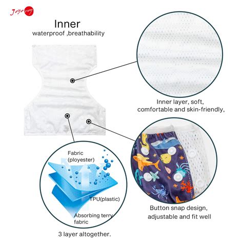 Snapklik.com : Joyo Roy Swim Diapers Size 4 Reusable Girl Reusable Swim ...