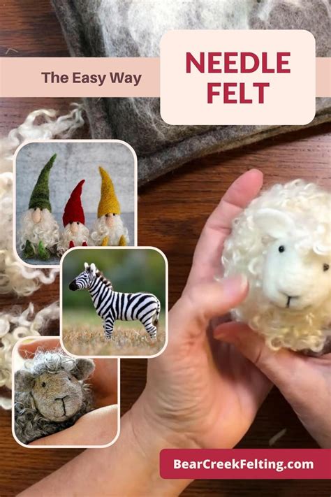 Needle Felt Tutorial 的图像结果