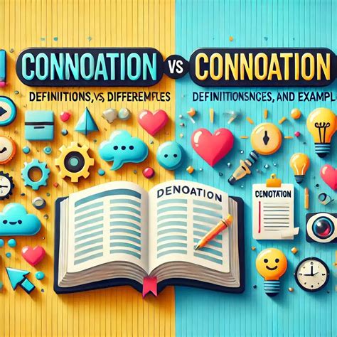 Rezultat imagine pentru Connotation vs Denotation