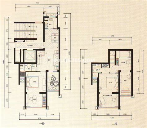 87平方中式两室一厅家居装修图片大全-土巴兔装修效果图