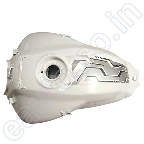 Ensons Petrol Tank for TVS Apache RTR 180 BS6 (2020-Cont.) | White