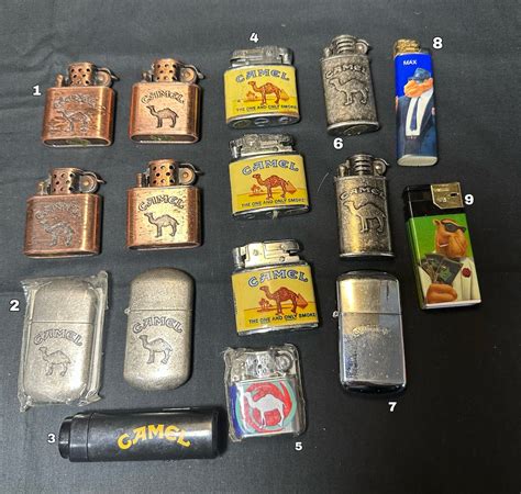 Vintage Camel Lighters - Etsy