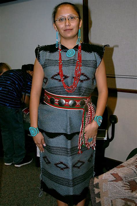 Navajo dress & turquoise & woven belt- this or traditional velvet for ...