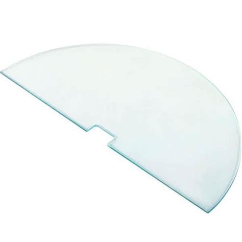 Cal Mil 831-RD Glass Shelf for Pillar Risers, Round - 19.75 x 10 x .25 ...