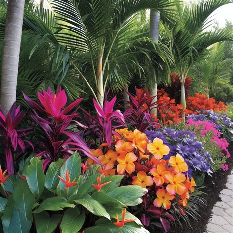 10 Florida Tropical Landscaping Ideas: Elegant Front Yard Garden ...