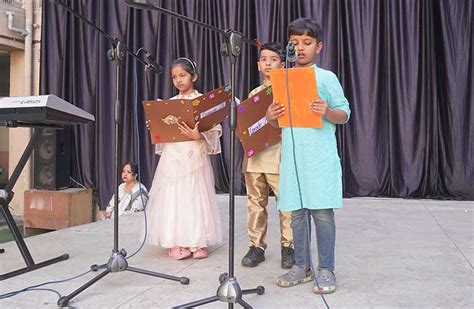 Photo gallery of Jain Heritage School students