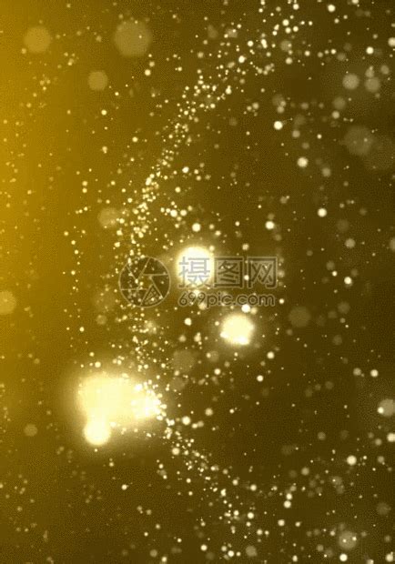 金色星光闪烁h5动态背景动图图片-正版gif素材401031911-摄图网