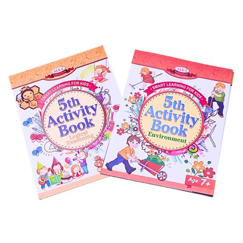 Combo of Two Activity Books- Logical Reasoning and Environment – for 7