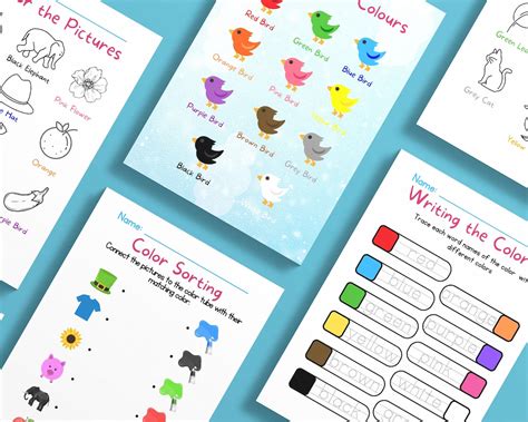 Image result for Fun Color Worksheets