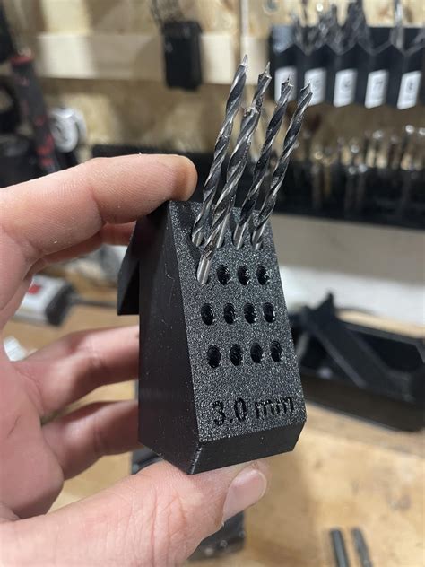 Drill bit holder for french cleat : r/woodworking