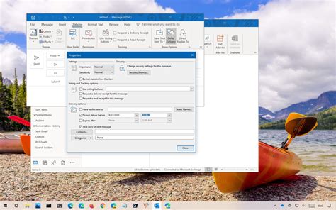 How To Schedule Email In Outlook Web - Design Talk
