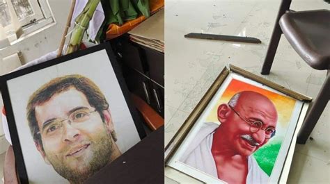 Rahul Gandhi's Office Vandalized: Rahul Gandhi's Office Vandalized ...