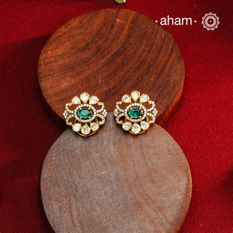 Studs – aham jewellery | handcrafted silver jewellery