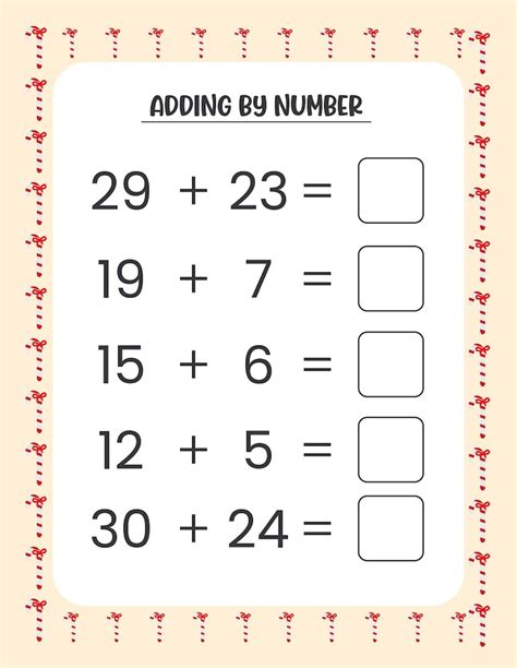 Image result for Math Addition Worksheets