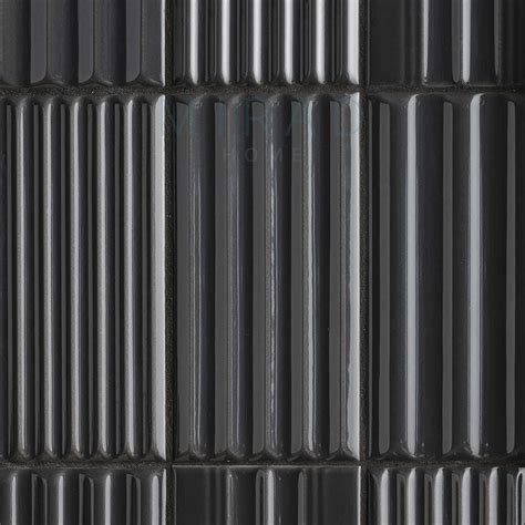 15 x 7,5 cm 41zero42 Wigwag Black Płytka Ceramiczna Połysk - MIRAD HOME