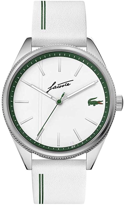 Lacoste Heritage Analog White Dial Men's Watch-2011050 : Amazon.in: Fashion