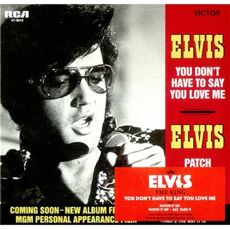 Elvis Presley You Don