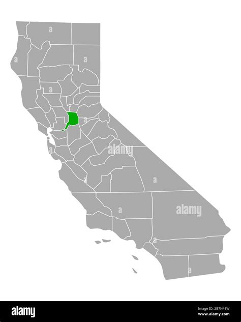 Map of Sacramento in California Stock Photo - Alamy