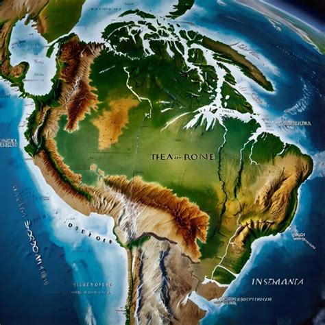 Human Features Map of South America 的图像结果