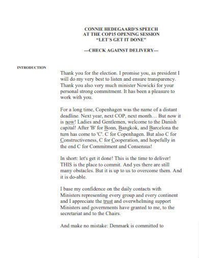 Class President Speech Examples 的图像结果