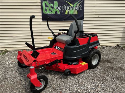 42" Gravely ZTX Zero Turn Mower W/ Only 91 Hours! 24hp Kohler! - Lawn ...