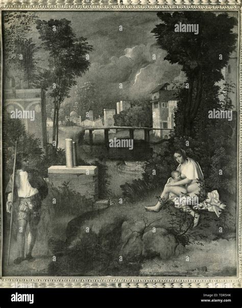 Giorgione tempest hi-res stock photography and images - Alamy