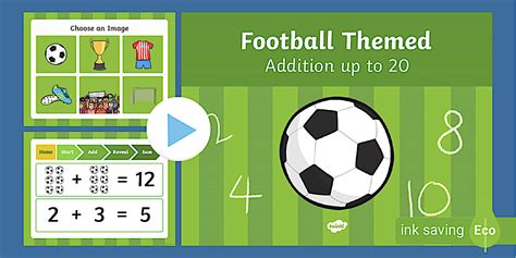 Football Themed Addition to 20 PowerPoint