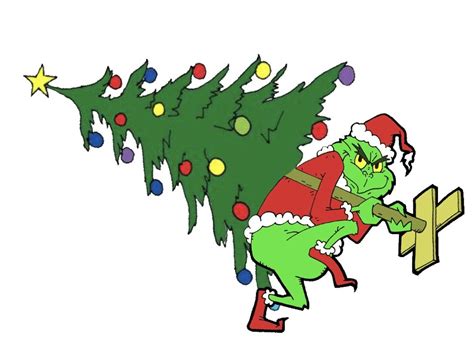 Printable Grinch Christmas Tree - Printable Free Templates