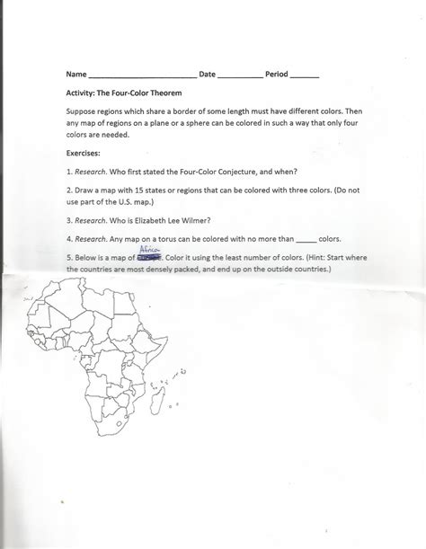 Image result for Four-Color Problem