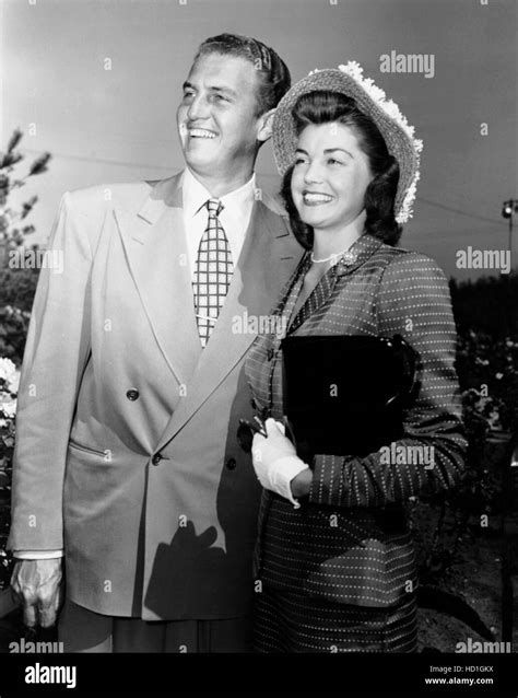 Esther Williams, right, and her second husband, actor Ben Gage, at the ...