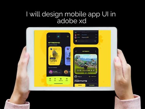 Adobe XD UI Mobile Tutorial 的图像结果
