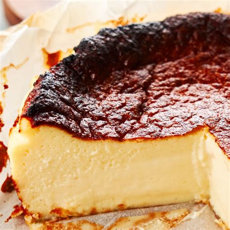 Basque Cheesecake Recipe 的图像结果