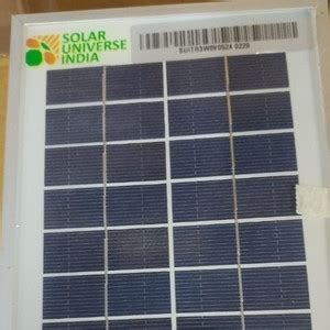 SOLAR UNIVERSE INDIA 3W Solar Panel Solar Panel Price in India - Buy ...