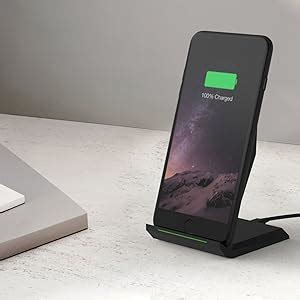 AMX Beam X Fast Wireless Charger 7.5W & 10W with Dual Coils Compatible ...