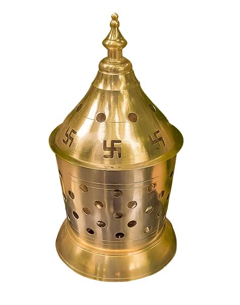 Buy SVShoperzone Brass Akhand Diya with Jyoti Diya Cover Divi Oil Lamp ...