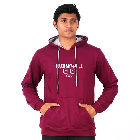 Touch My Computer I Will Cut You Hoodie - DudeMe – Dudeme