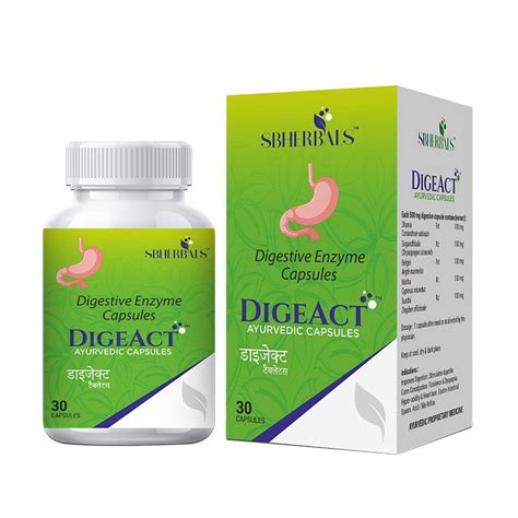 DIGEACT Capsules - Sbherbals