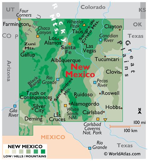 New Mexico Map - gifs