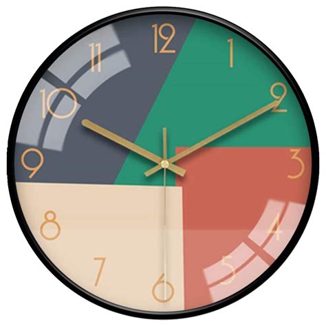 Buy Kazlin Wall Clock - 12" Silent Quartz Decorative Latest Analog Wall ...