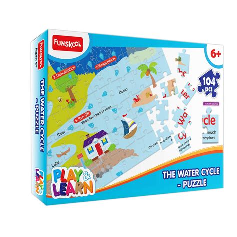 Funskool Play & Learn Water Cycle Puzzle | Go Science