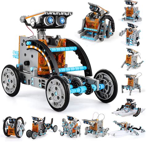 Buy REES52 14-in-1 Solar Robot Kit, Stem Projects for Kids Age 8-12 ...